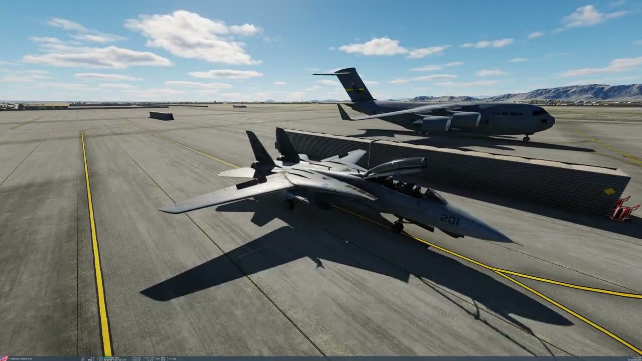 F14b Afghanistan .......LOW and FAST! (DCS 4k)