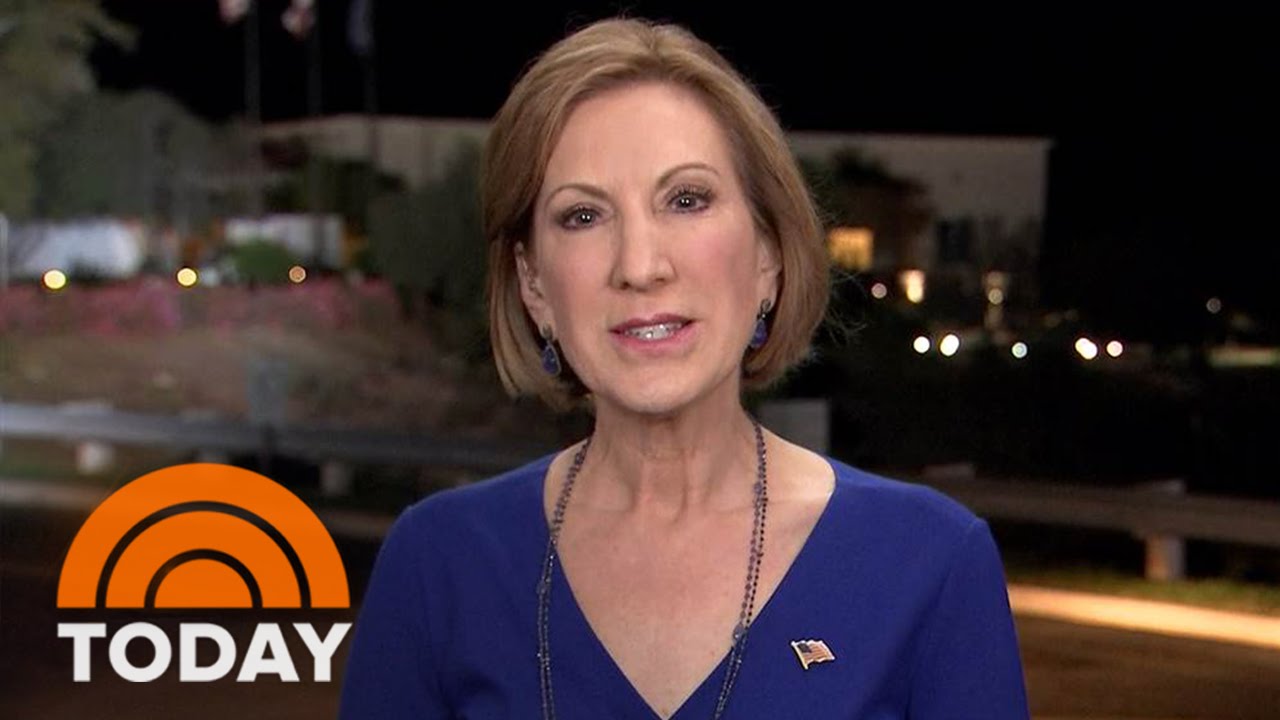 Carly Fiorina: ‘I Was The Most Qualified Candidate’ On Debate Stage | TODAY