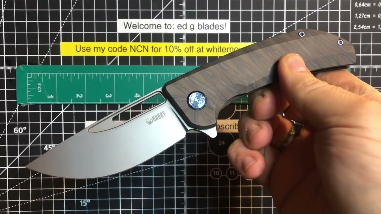 Best Kubey Yet - Finally Available!!! The Kubey Hyperion in Flamed Ti #edc #kubeyknives #best