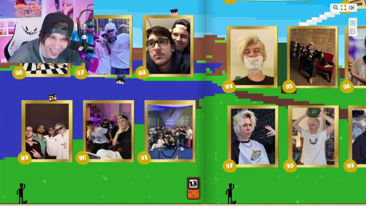 rubius reacciona al regalo de sus fans