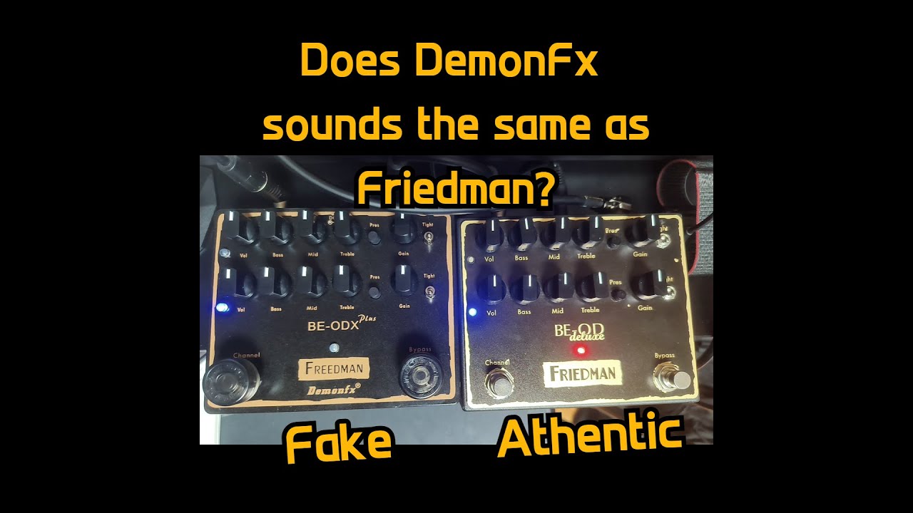 DemonFx VS Friedman, BE-OD DELUXE