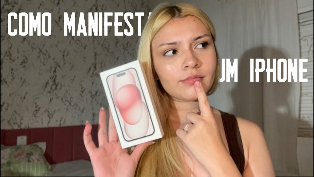 Como MANIFESTAR um IPHONE DO ZERO | passo a passo lei da suposição 