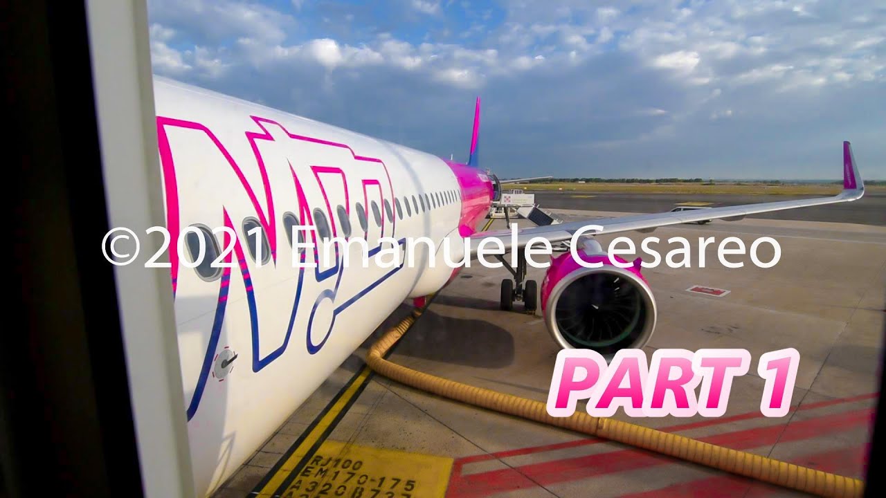 GO AROUND! | FLIGHT REPORT - PART 1| Wizz Air | A321neo| Rome Fiumicino - Catania Fontanarossa