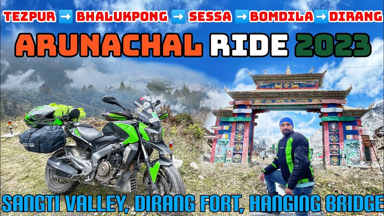 EP 1 || Tezpur to Dirang || Sangti Valley ||Arunachal Pradesh Tour || Arunachal Ride || Tawang Tour