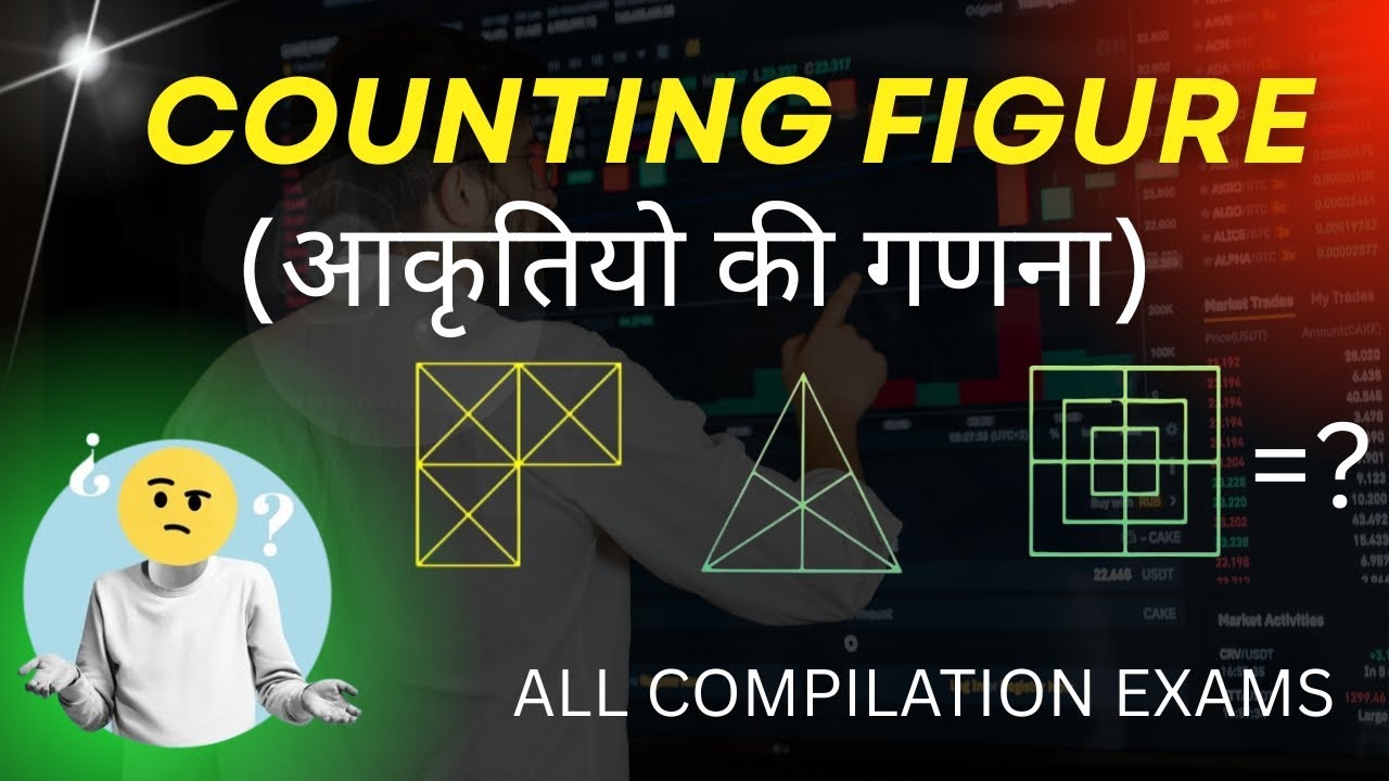Counting Squares Trick | Figure Counting for Competitive Exams (SSC, Banking, RRB)