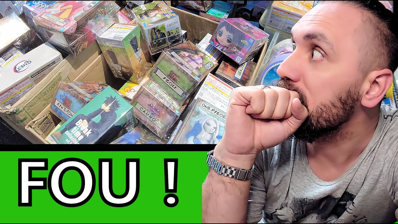 Des FIGURINE PARTOUT, de la FOLIE ! - Vide Grenier Japon Vlog Brocante