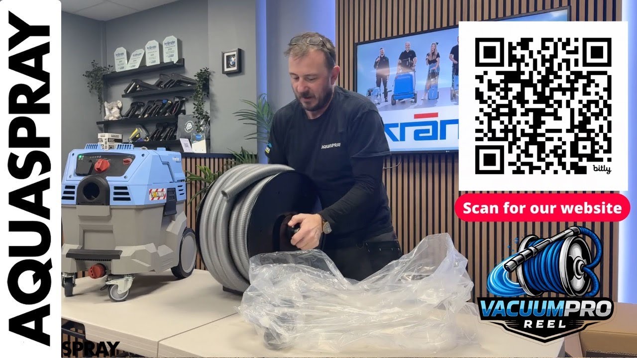 Катушка VacuumPRO | Шланг для вакуума 20 м | Кранцле Вентос 32
