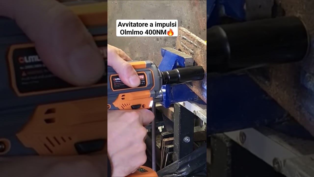 avvitatore a impulsi Olmlmo 400NM #amazon #powertools #bricolage #faidate #metal #drill #howto #diy