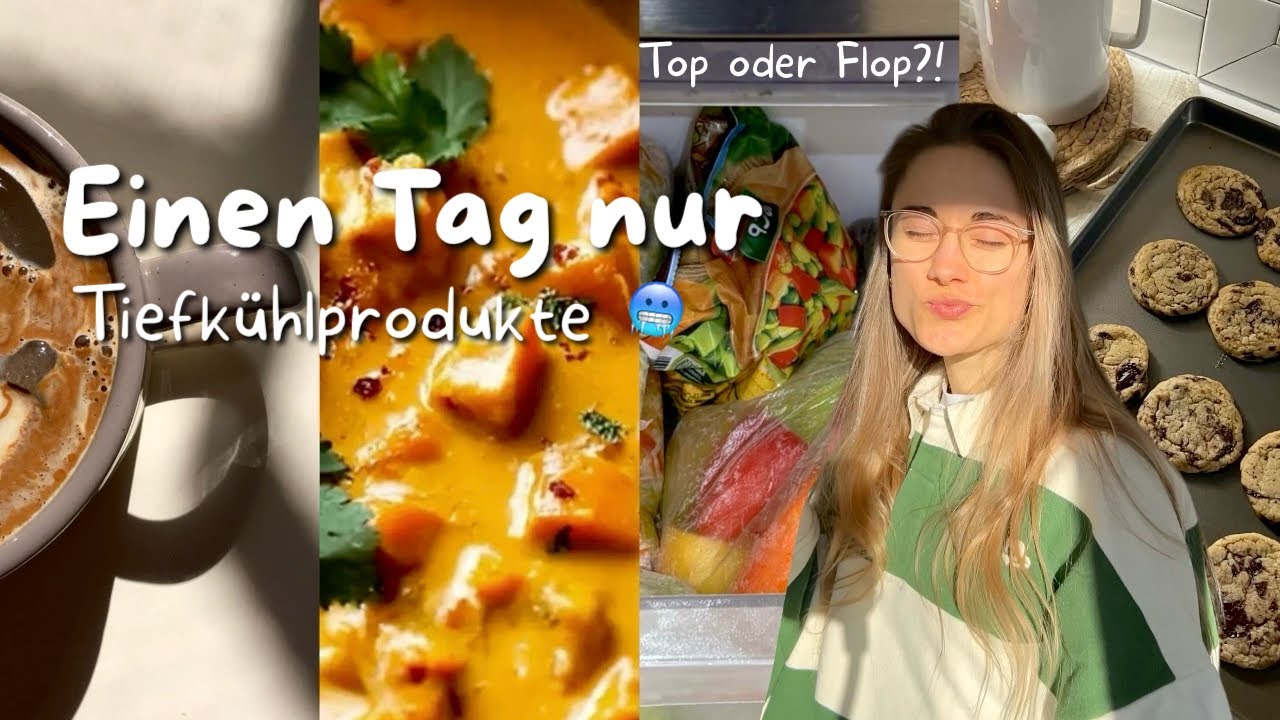 Einen Tag nur Tiefk&uuml;hlprodukte 😳🤯 | Marenmorereal 