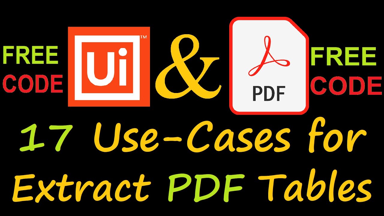 Transform PDFs into Tables with UiPath Magic!