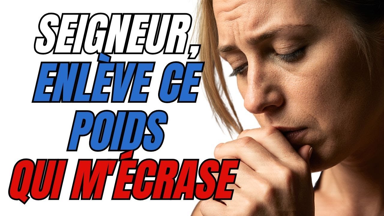Ce poids invisible qui vole ta paix (et comment t’en libérer aujourd’hui) | Prière du Matin