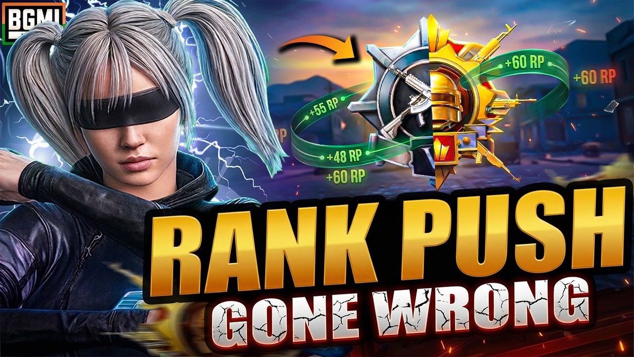 ​1 DAY BGMI RANK PUSH TO CONQUEROR 🔥 BGMI 4.3 UPDATE GAMEPLAY WITH @BandookBaaz