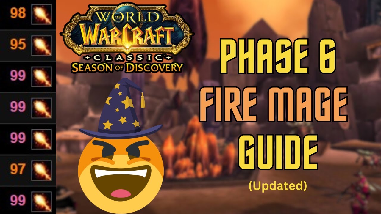 Is Fire Mage Still The Best in Phase 6? Updated SoD Mage Guide - BiS Gear, SIM, Talents & Rotation