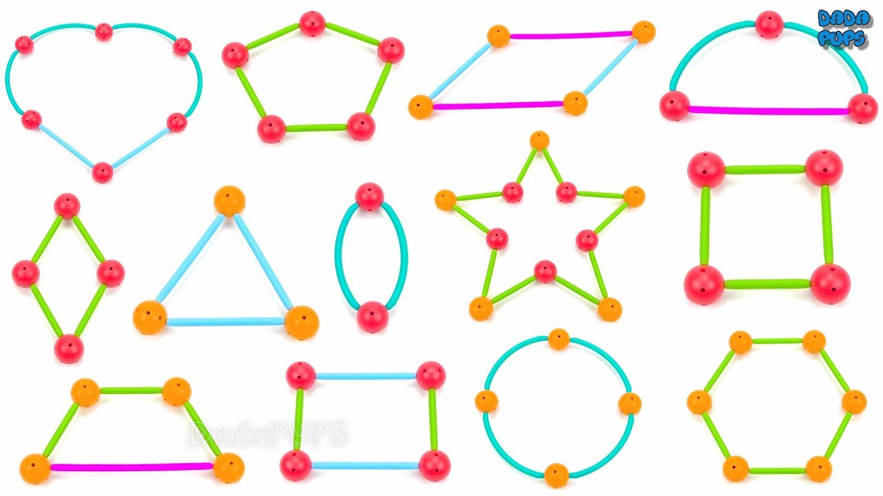 Shapes|Basic Geometry Shapes|Learning Shapes for Kids|Geometric Puzzle|Learn colors with Shapes|Fun