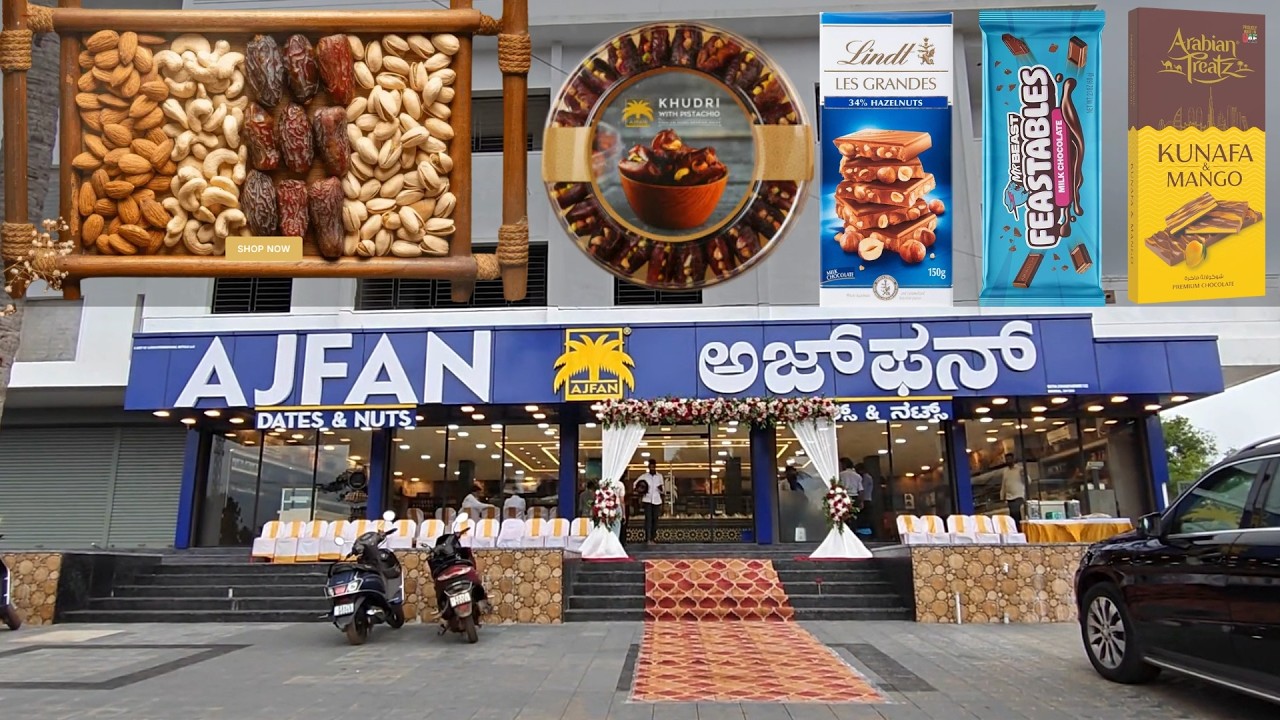 Ajfan Dates & Nuts Now Open in Bhatkal | Premium Dates, MrBeast Feastables, Imported Foods and more!