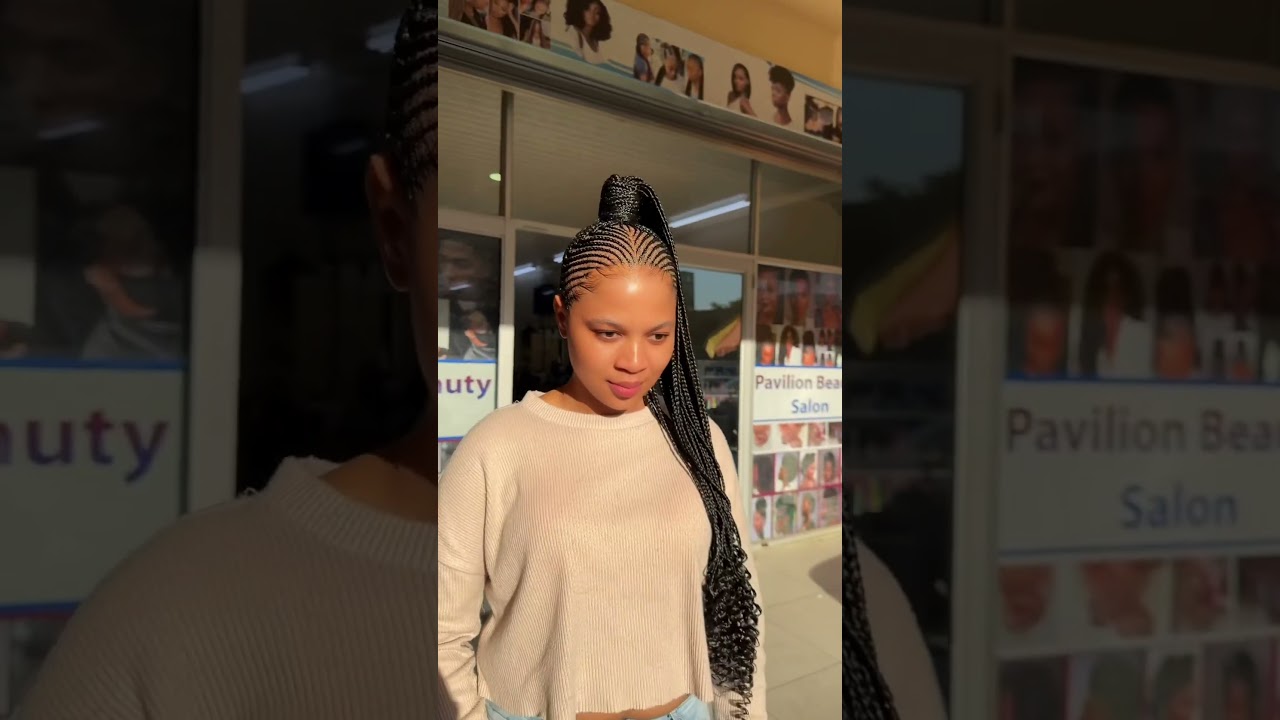 Cornrows (straight up)