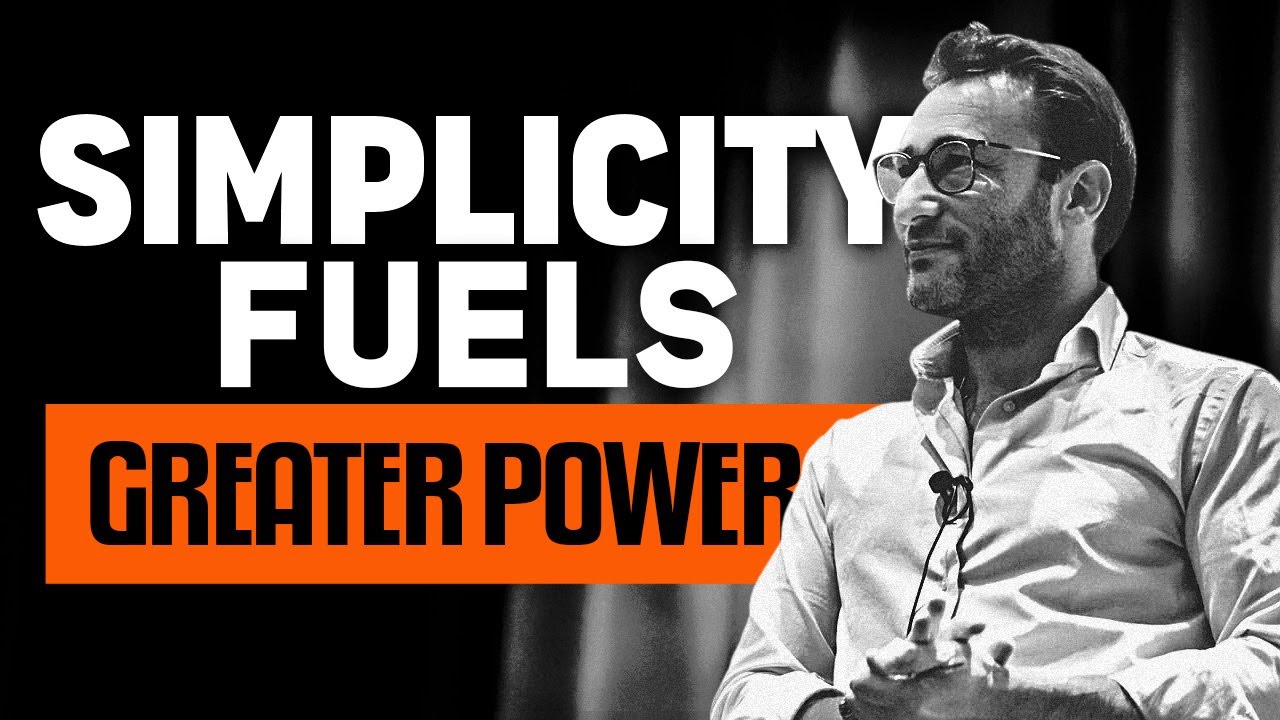 The Power of Doing Less But Better | Simon Sinek | Motivational Speech