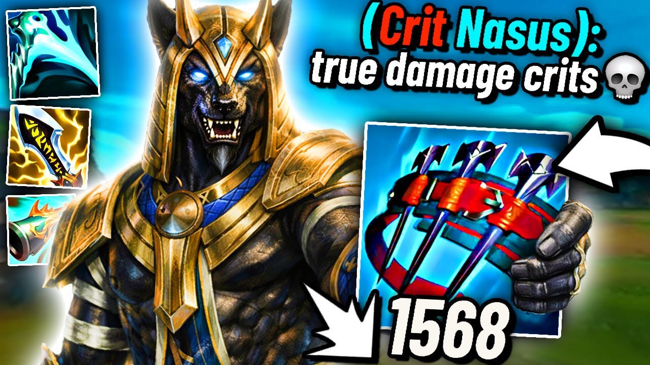 New CRIT NASUS deals TRUE DAMAGE (Literally BROKEN)