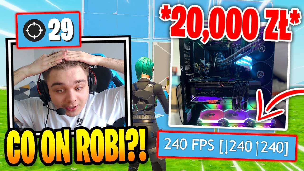 😨 KAMI *CARRUJE* KUBX'A NA SWOIM NOWYM KOMPUTERZE ZA PONAD 20,000 ZŁ! ~ KULARZ SZOTY