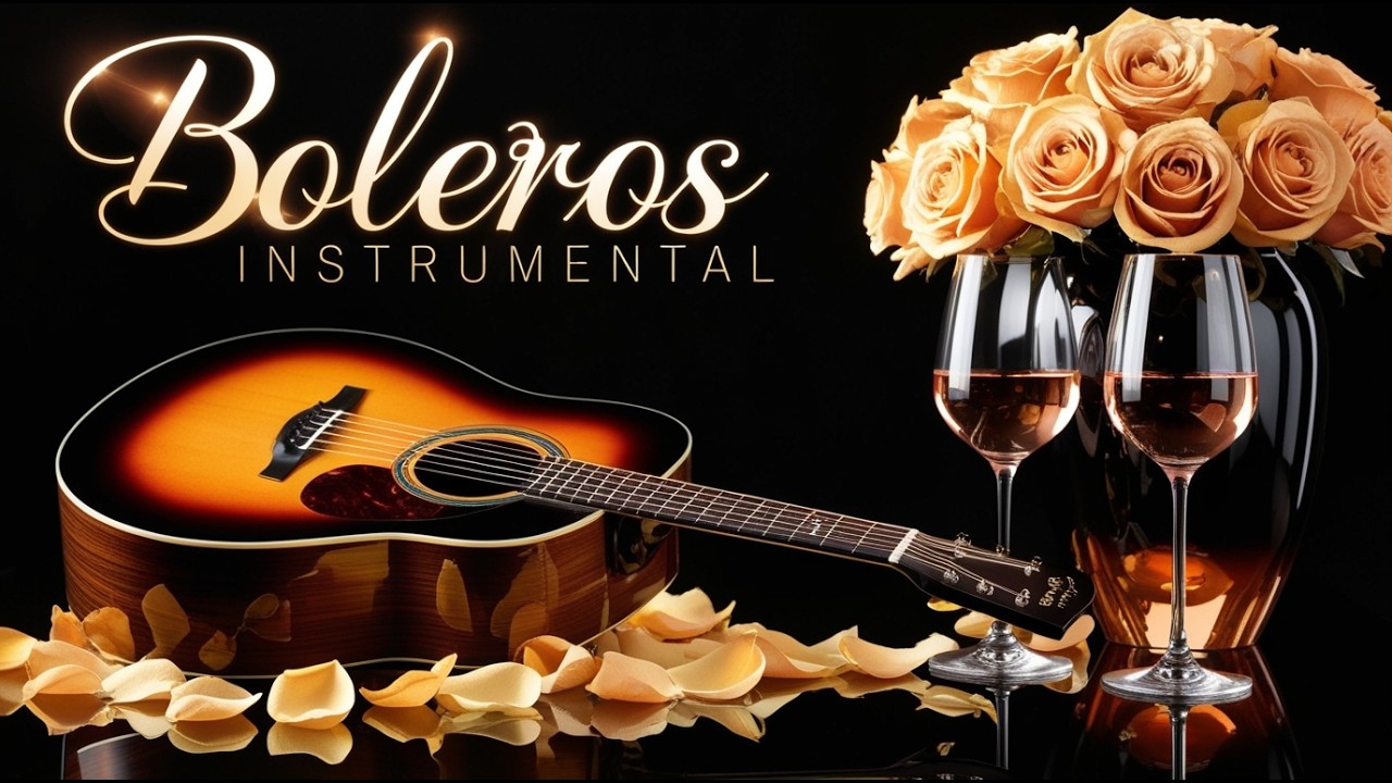 🔴 LIVE Boleros Instrumentales Románticos | Relaxing Music for Sleep, Study & Peace