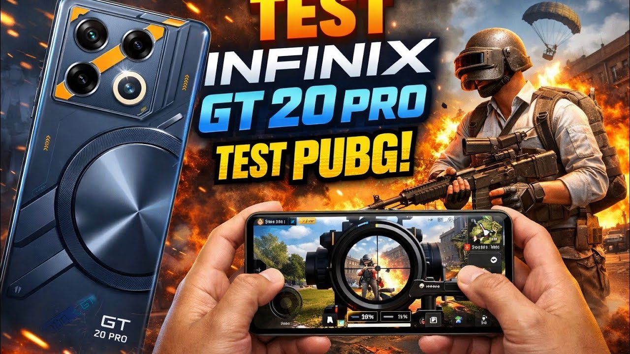 PUBG TEST INFINIX GT 20 PRO HDR EXTREME 40 KILL EVENT