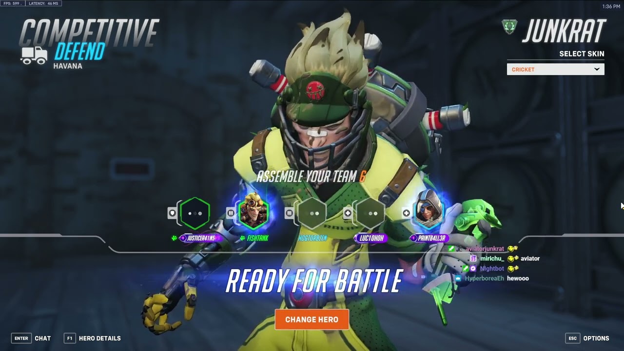 This is What a PRO Junkrat one trick looks like - AQUAMARINE JUNKRAT