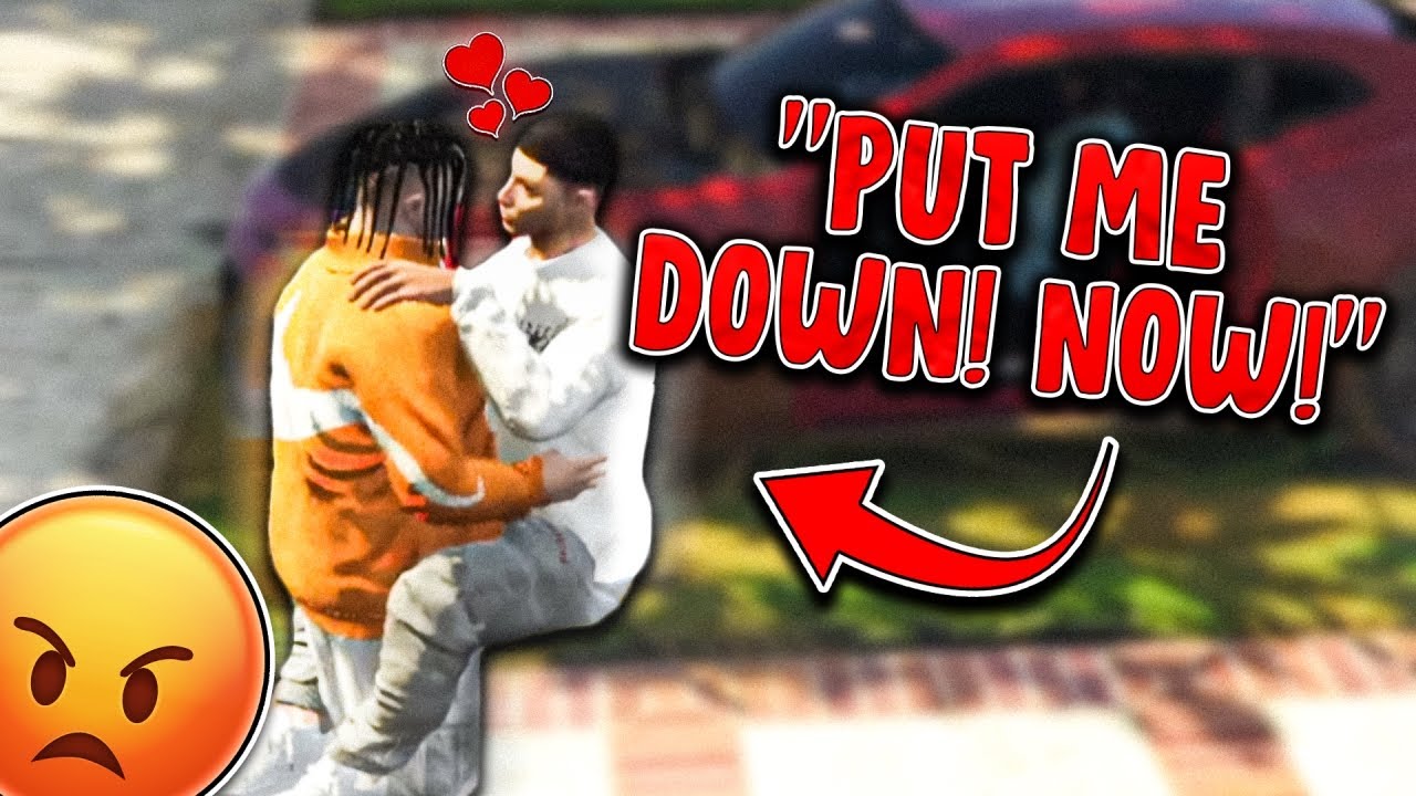 Forcing SUS Emotes On Gangsters (HILARIOUS)