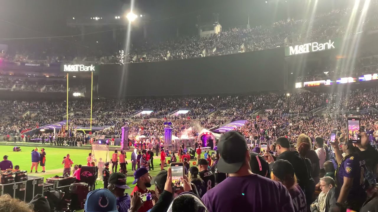 RAVENS MNF INTRO VS COLTS (FT OMARS WHISTLE) 🔥