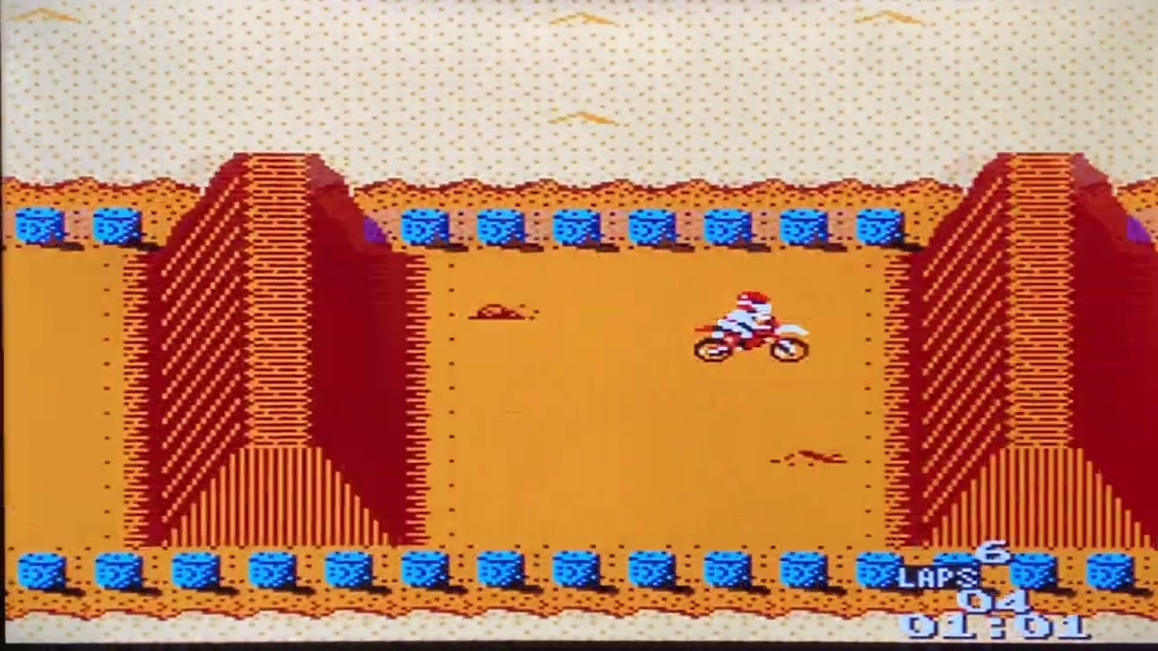 Excitebike 2 for NES Gameplay