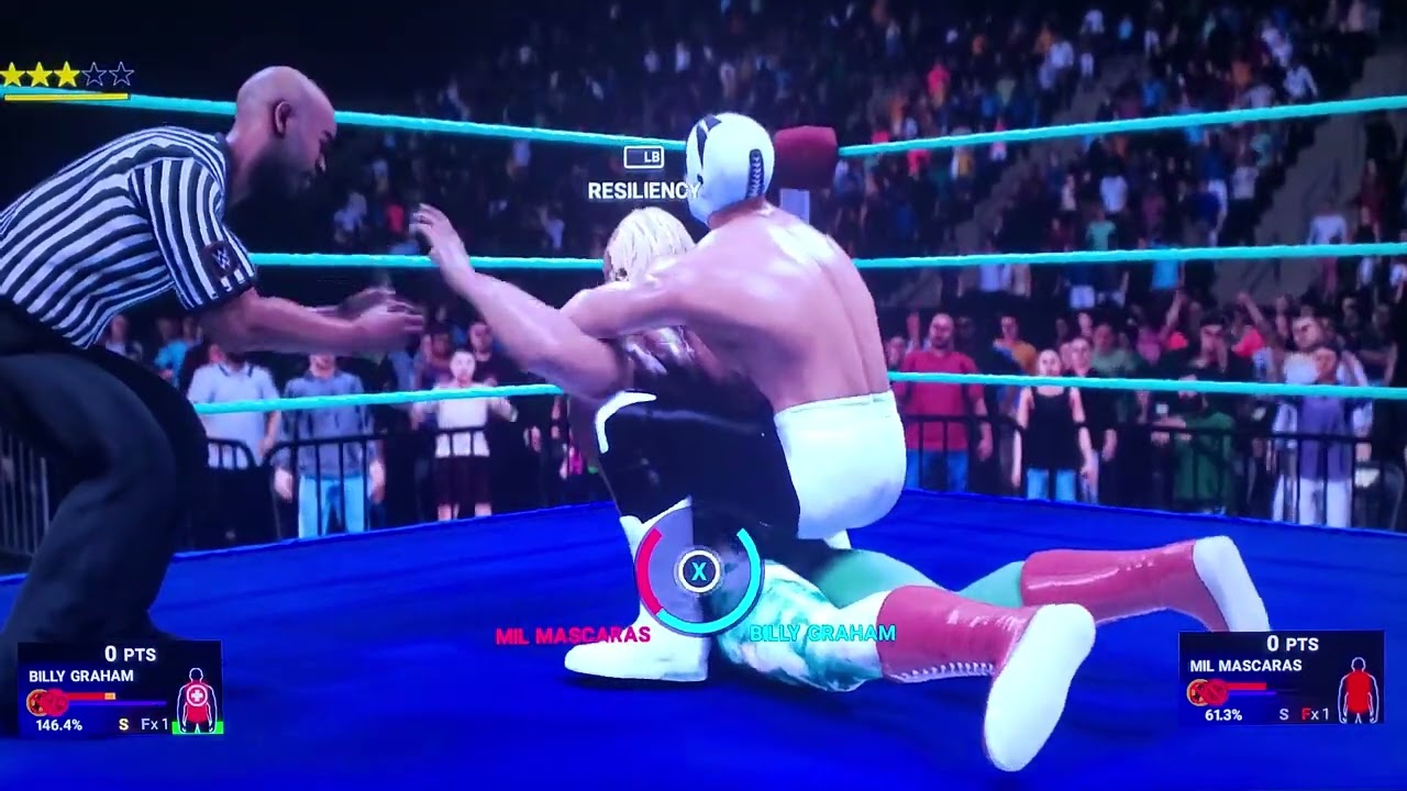 Superstar Billy Graham VS Mil Mascaras