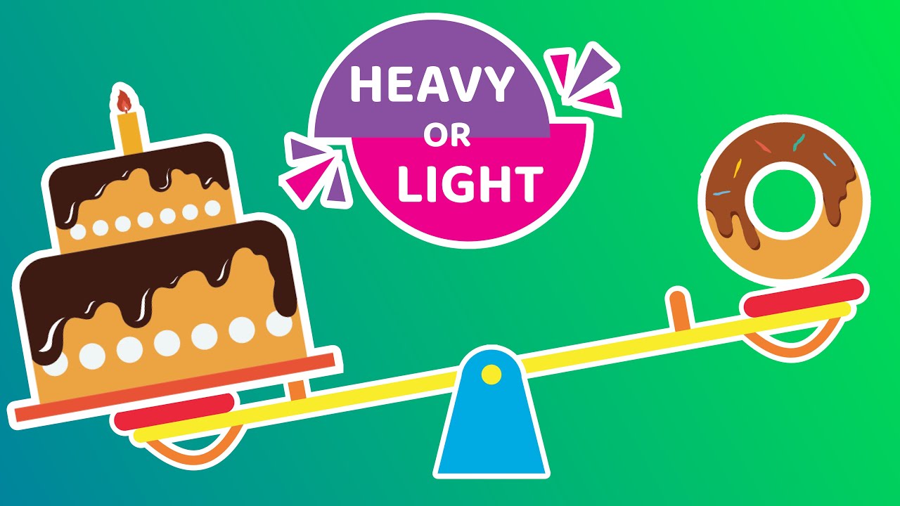Heavy or Light Kids Challenge | Fun Guessing Game