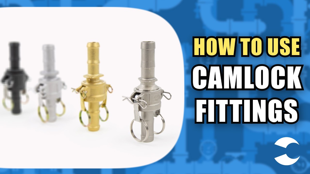 Как использовать быстроразъемные фитинги CAMLOCK для соединения шлангов | Пошаговая инструкция