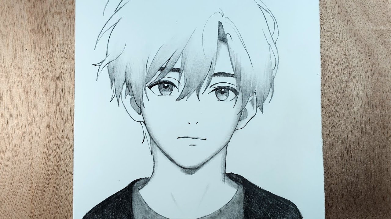 How to Draw a Cute Anime Boy |  For beginners 