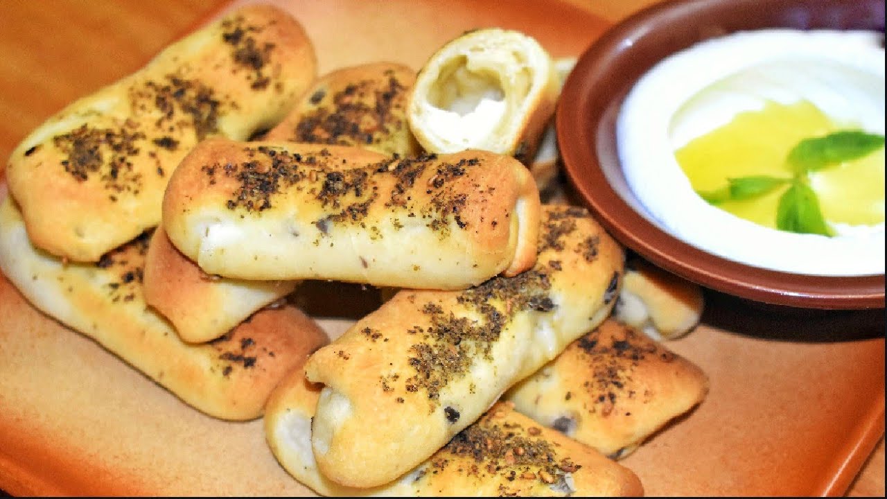 لفائف الجبنة بعجينة الزيتون والزعتر للعزائم والمناسبات/طبخ ومعجنات الشيف احمد cheese rolls
