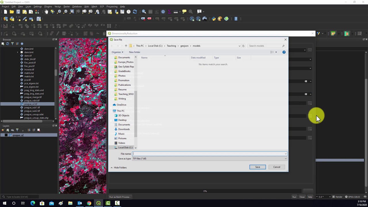 QGIS Demo 43: PCA