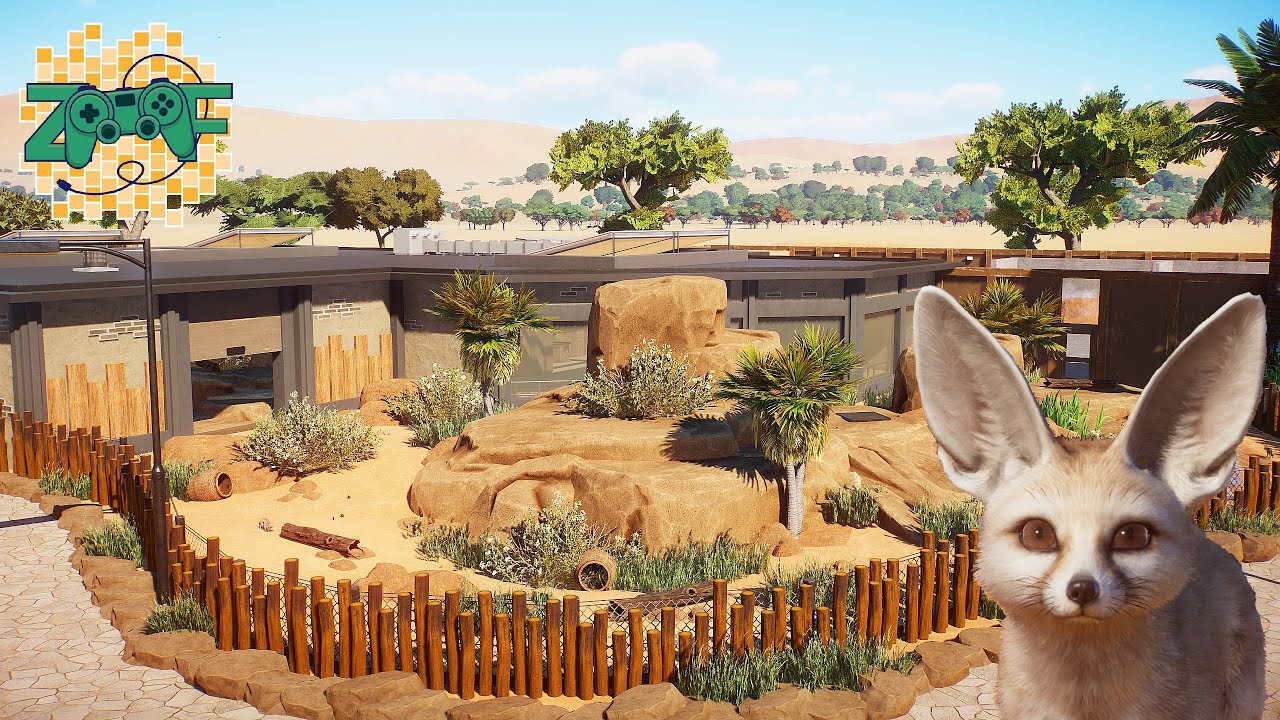 Fennec Fox Habitat | Planet Zoo Speed Build | Limpopo EP1
