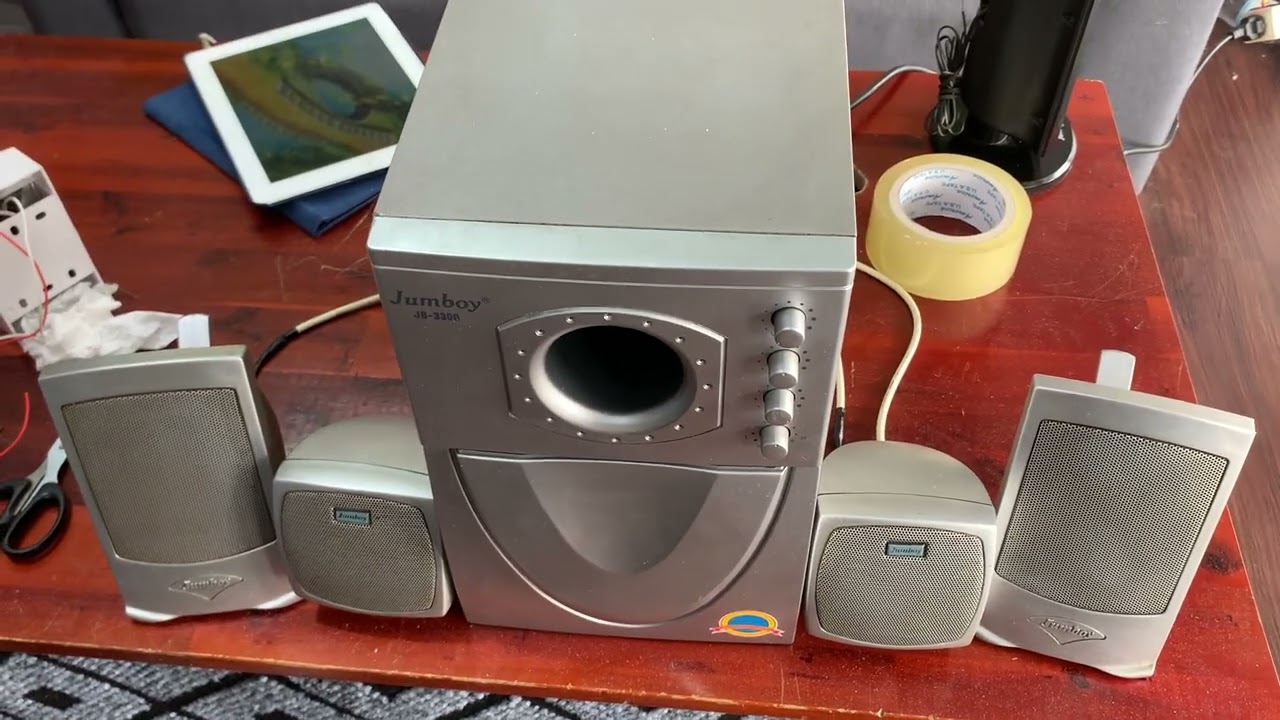 Loa vi tính đời đầu Jumboy JB-3300 đẹp long lanh giá rẻ nhất TT