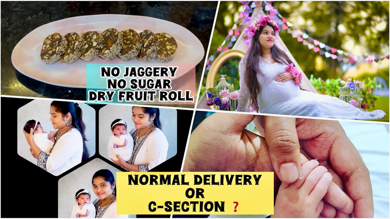 ನನ್ನ1st pregnancy 🤰🏻normal delivery or c-section?Blood report No artificial sugar🤷🏻‍♀️Dry fruit roll