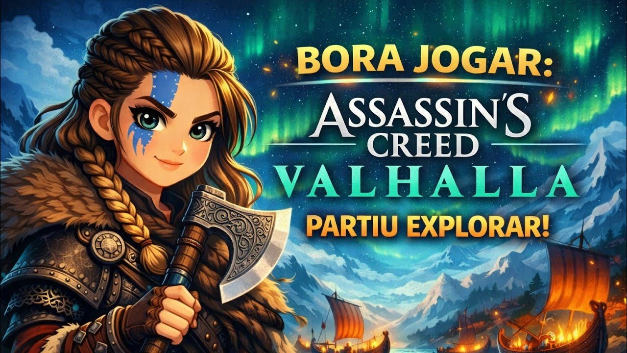 Exploração Viking + Incursões Brutais em Assassin’s Creed Valhalla! 🔥🛡️