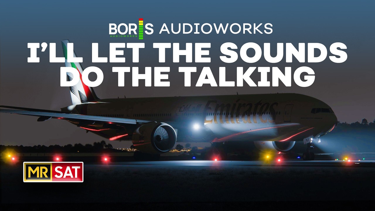 Buckle Up for 30-Minutes of Engine Sounds! | Boris PMDG 777 Soundpack Overview | MSFS 2024 SU4 Beta