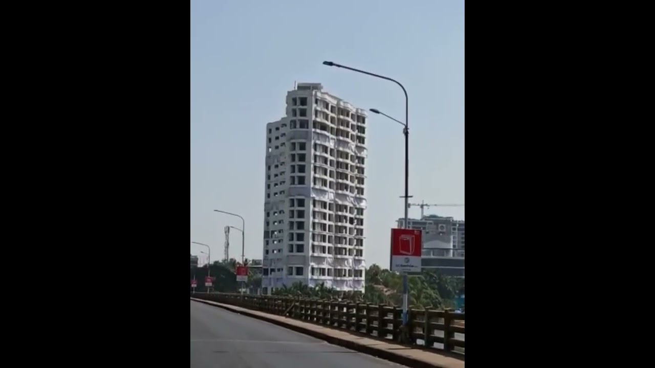 illegal building demolition in India