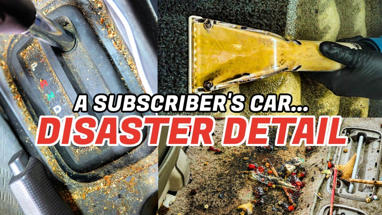 Deep Cleaning A Subscribers Car Interior