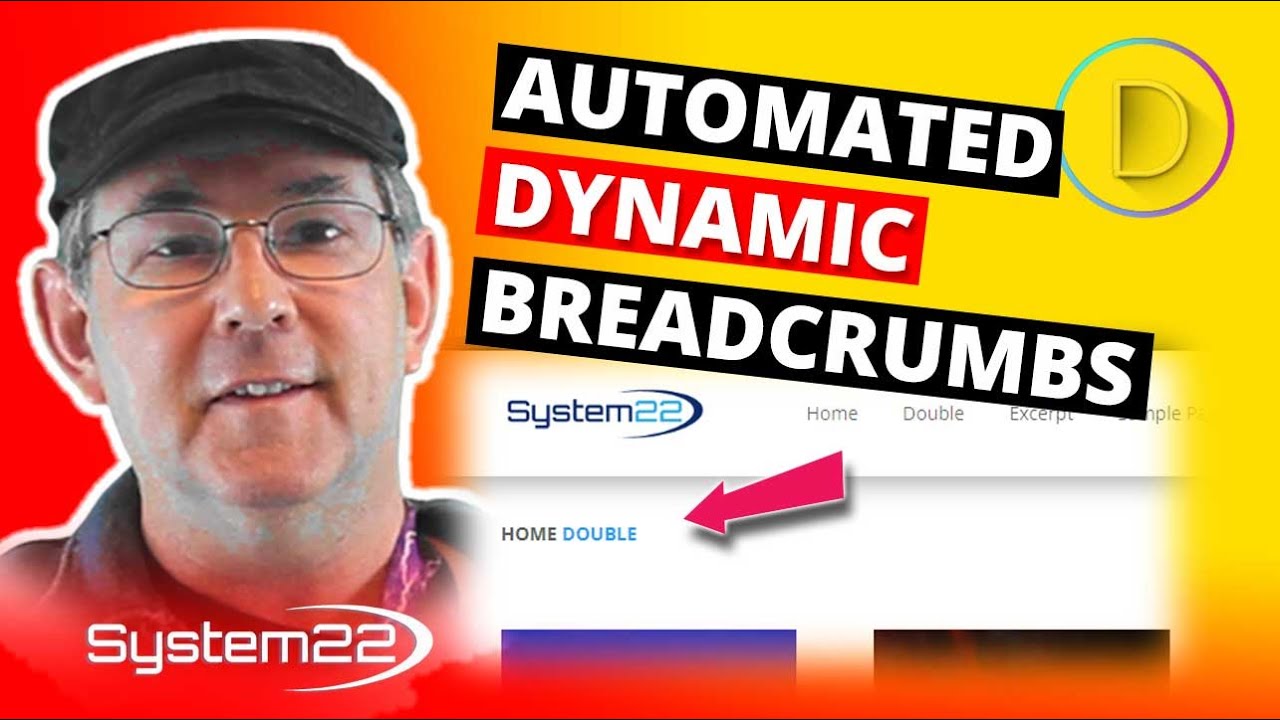 Divi Theme Automated Dynamic Breadcrumbs 👍👈👍👈