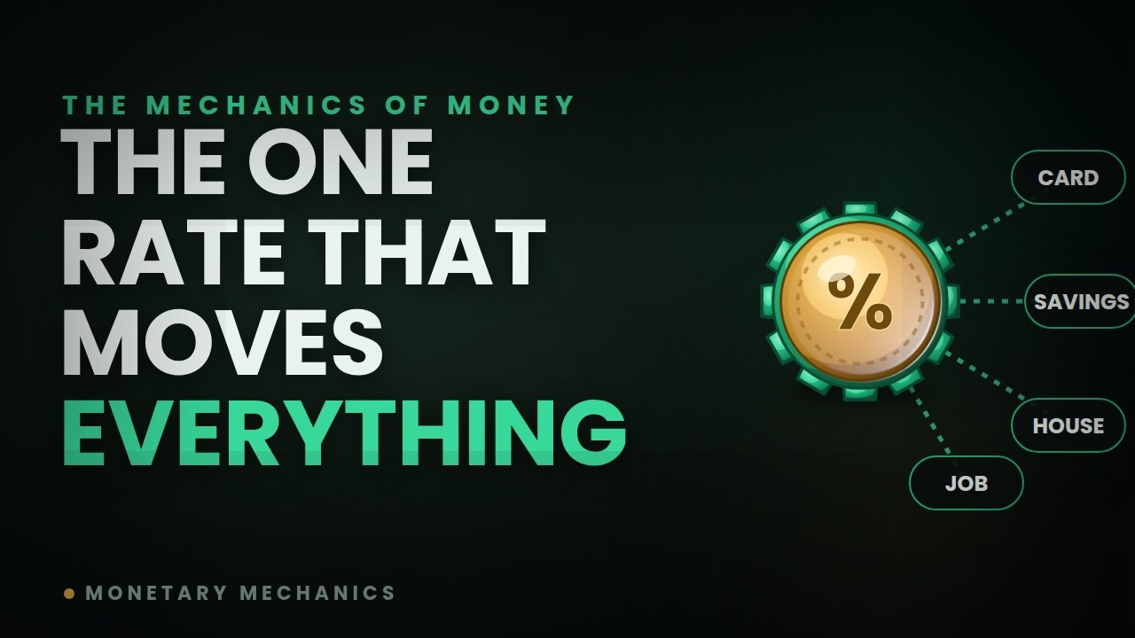 What the Fed's Interest Rate Actually Does (How One Number Reaches You)