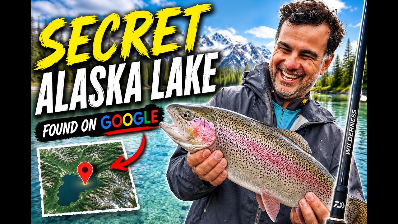 Fishing a HIDDEN Alaska Lake