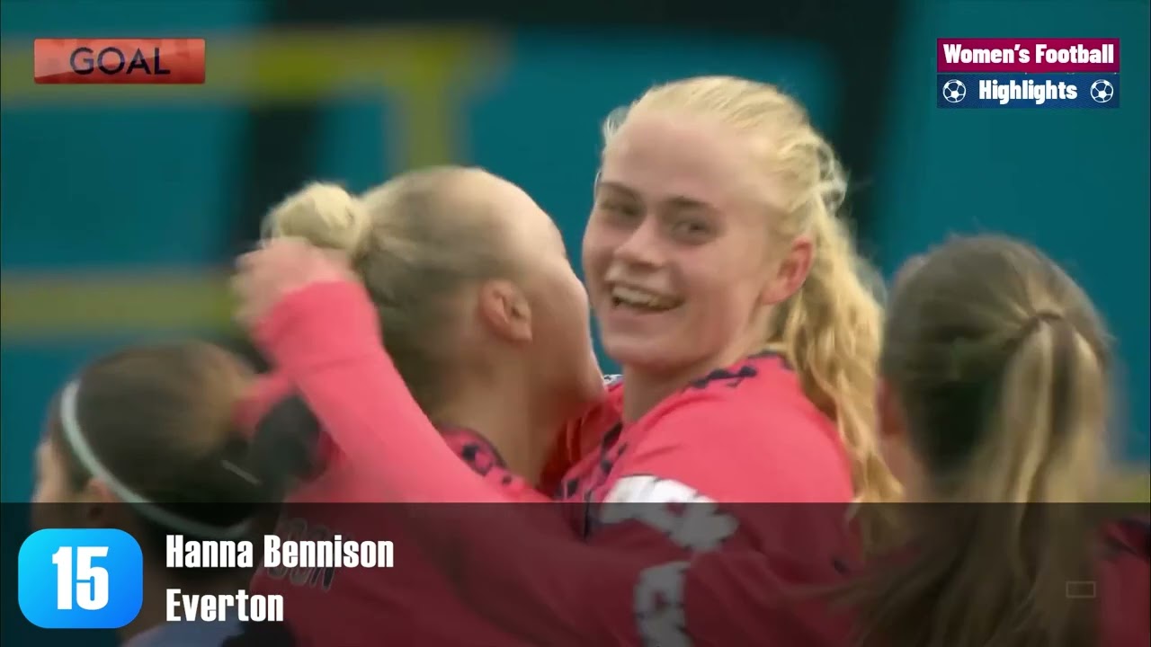Top 50 Goals of the 2023/24 WSL Season