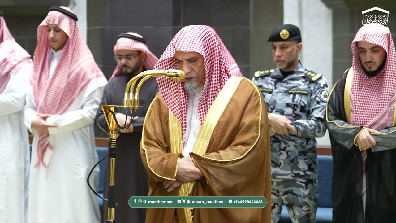 صلاة الفجر من الحرم المكي لمعالي الشيخ د. صالح بن حميد 22 رمضان 1447هـ.