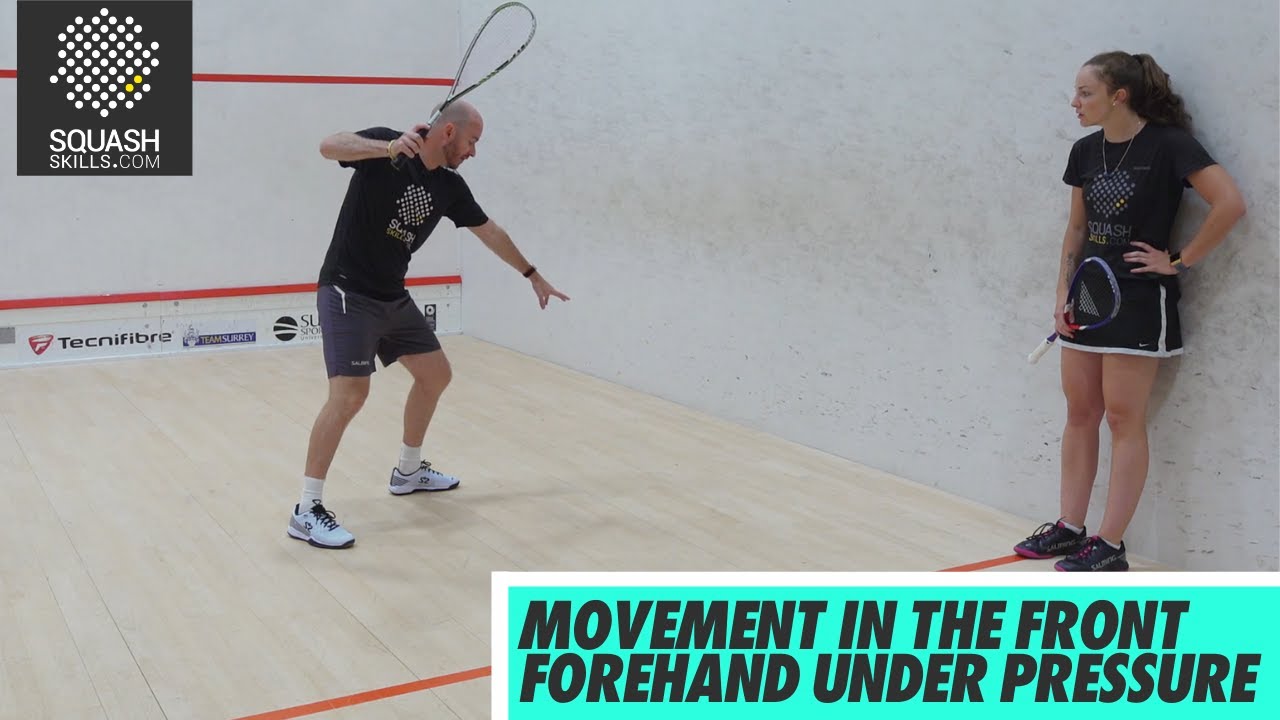 Squash tips: Movement In The Front Forehand Under Pressure with Jesse Engelbrecht