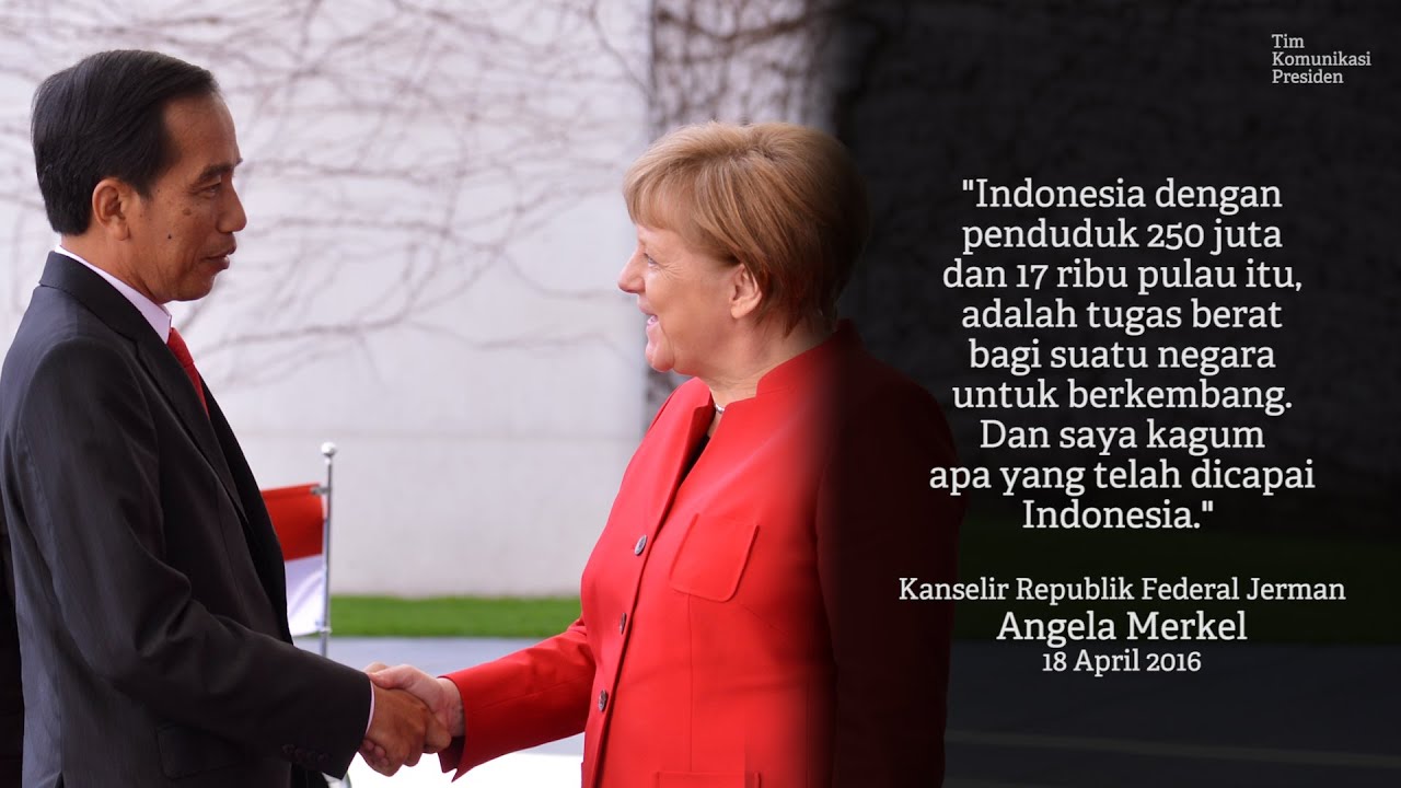Presiden Jokowi di Jerman