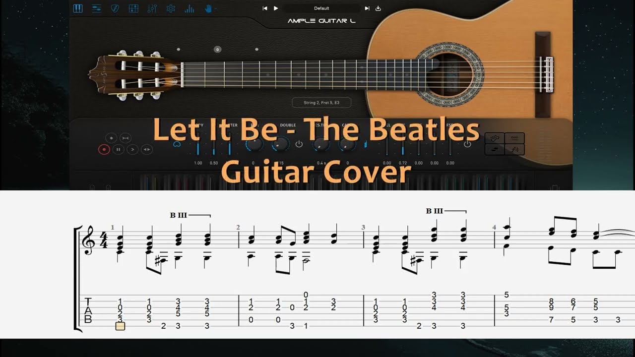 Let It Be - The Beatles (Guitar Cover)